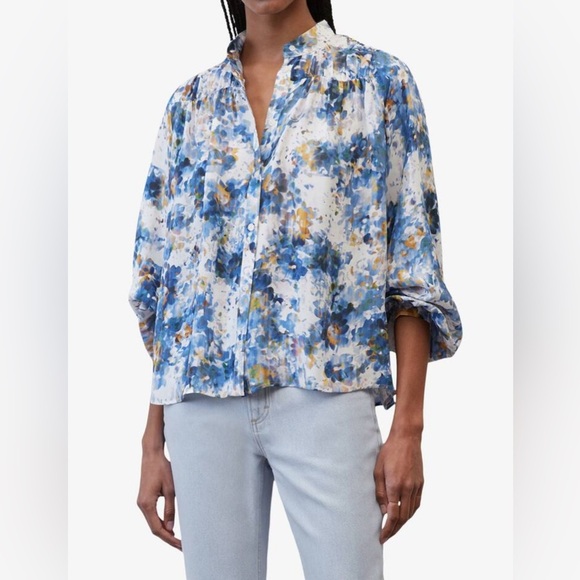 Marc O'Polo  Volume Sleeve Blouse XS - Picture 1 of 11